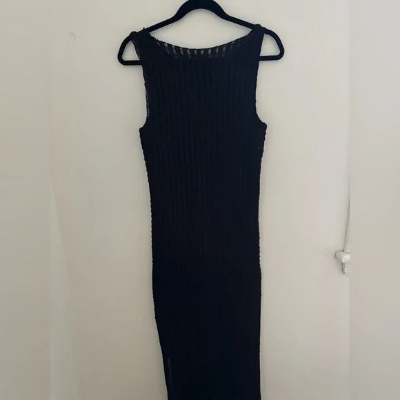 Noisy May Dinah Sleeveless Lace-Stripe Maxi Dress NWT - Picture 10 of 11